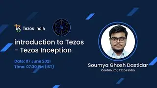 Tezos Inception - Introduction to Tezos | TDC, Vellore | Tezos India Foundation