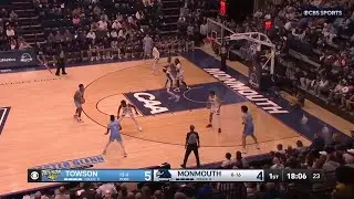 CAA on CBS Sports Network Highlights- Towson 73, Monmouth 67 - Feb. 8, 2025