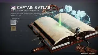 Destiny 2 Season of Plunder Get Treasure Coordinates for Captain's Atlas