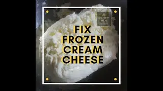 Fix Frozen Cream Cheese Problem | Fixing problem #39