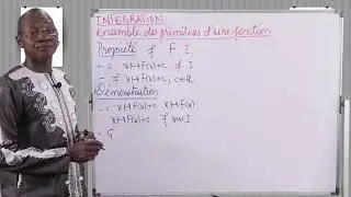 Leçon 144 Intégration   ensemble des primitives d'une fonction 1