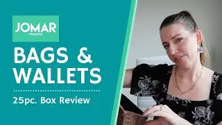 Jomar Wholesale | 25 Pc. Bags and Wallets UNBOXING & REVIEW | Mystery Box Review for Resale
