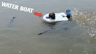 HOW TO MAKE A SIMPLE AMAZING BOAT AT HOME WITH THERMOCAL | #experiment #viralvideo #crazy