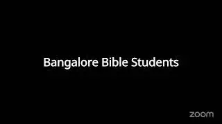 Bangalore Bible Students's Personal Meeting Room