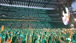[4K] Coldplay - Paradise live @ Milano, San Siro 25/06/2023 #coldplaymilan