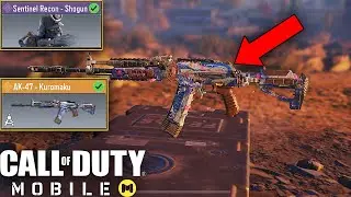 Call of Duty Mobile - UNLOCKING LEGENDARY AK 47 KUROMAKU SKIN + SENTINEL RECON SHOGUN CHARACTER!