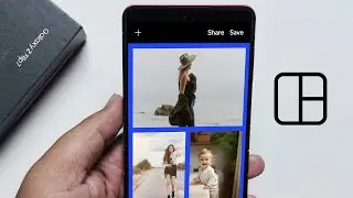 How To Create Photo and Video Collage On Your Samsung Galaxy Z flip 7