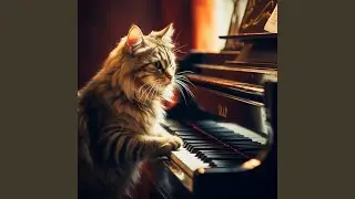 Serene Echo Piano Cats