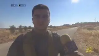 بلدة الطليسية الموالية للنظام عقب سيطرة الثوار عليها