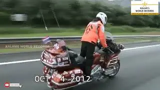 Longest Standing Motorcycle Ride | Nadarajan Periasamy | Kalams World Records