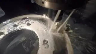 CNC machining custom semi wheels