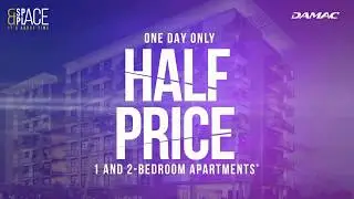 Up to 50% off on furnished apartments in Dubai #DAMAC #FlashSale #SpaceandPlace #Dubai