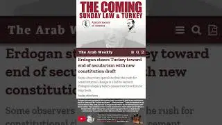 The Coming Sunday law and Turkey