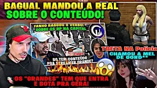 Mandou o PAPO!😱Bagual REAGINDO as TRETA NO RP🚨BIBI vs PETRUS🔥FALOU SOBRE OS 