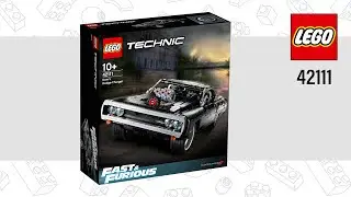 LEGO&reg; Technic&trade; Dom&rsquo;s Dodge Charger (42111)[1077 pcs] Speed Build @TopBrickBuilderLite