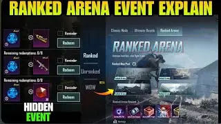 Ranked Arena Event Explain | All new Ranked Arena And Rewards In Bgmi | #bgmi #pubgmobile