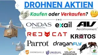 Drohnen & Drohnenabwehr Aktien: Einmalige Kaufchance bei Korrektur? Ich sehe noch viel Potenzial!
