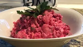 How to make Haitian potato salad (salade russe)