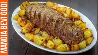 POLPETTONE DI CARNE CON PATATE
