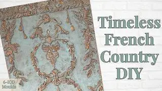 How to Create Timeless French Country Decor with IOD Moulds and Clay