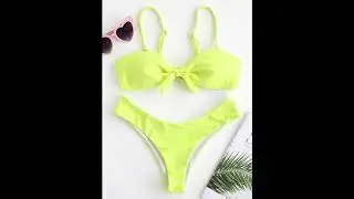 ZAFUL BIKINIS 2019 NEON TREND | AFFORDABLE SWIMWEAR UNDER $20 | pt. 1