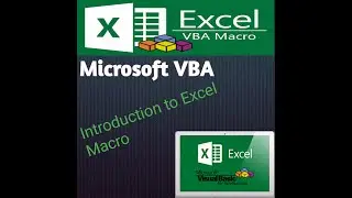 Excel VBA | Introduction | Macros | Part1 How to write Excel Macros