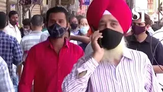 Delhi locks down as Covid cases soar