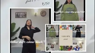 Sarojini Nagar market Delhi || vlog + try-on-haul|| BEST FIND:all under ₹150😳🥰