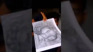 Drawing - Pusparaj Allu Arjun #shorts_video #youtube_shorts #shortsvideo