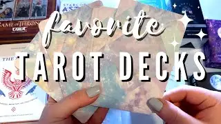 favorite tarot decks + oracle cards 🌙