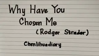 Why Have You Chosen Me || Menulis Indah || Terapi #beautifulwriting #menulisrapi #music #asmr #yt