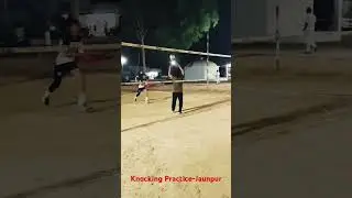 Vollyball Knocking Practice In Jaunpur Police Line❤️❤️❤️ #uppolice #policeconstable #upnews