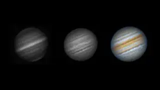 Jupiter at Opposition 2021 through my Telescope (Visible, Infrared and Methane)