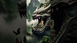 AI Travel Relaxing | Amazing giant snake | Amazon Jungle #trending #shorts #art