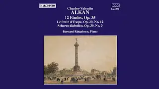 12 Études dans les tons mineurs, Op. 39: No. 12, Le festin d'Ésope