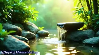 🍀 Silent Harmony  Guzheng, Erhu & Chime Bells with Flowing Water 4K UHD