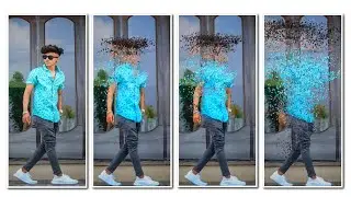 Capcut Trending Video Editing - Capcut Particles Disappear Effect - Capcut Video Editing