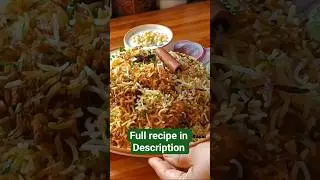 Authentic Mutton Biryani Recipe | Step-by-Step By Madhumantee Rasoi 😋🥰 #shorts #trending #viralvideo