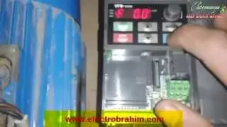 بالعربية mantage et parametrage d'un variateur de vitesse delta vfd