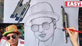 How to draw Zubeen Garg Drawing