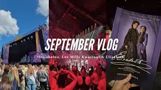 September & Oktober vlog 🌸🎶 - Hullabaloo, Les Mills Kwartaal & Elisabeth