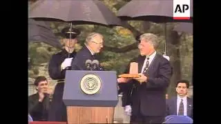 USA: MEMORIAL TO VICTIMS OF 1988 LOCKERBIE AIR DISASTER