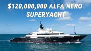 What&rsquo;s INSIDE a $120,000,000 ALFA NERO Superyacht?