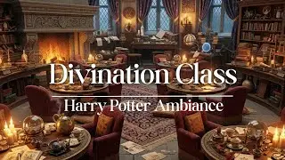 Hogwarts Divination Class | Fire and Magic | No Music | Sleep Study Focus