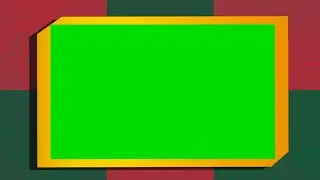 Top 20 Animated Border Window Frames Collection_Green Screen_Copyright Free