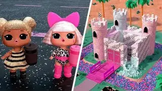 El Gran Castillo de Vasos🏰🌟 L.O.L. Surprise Tots Road Trip | episodio 2