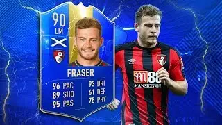 FIFA 19 TOTS Fraser Review - is he worth it? | 90 TOTS Ryan Fraser Player Review