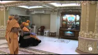 11 July 2011, Pramukh Swami Maharaj in Mumbai