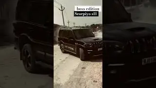 Mahindra scorpio boss edition 🤯2025 /scorpio s11 classic 💥#scorpiyo #shortvideo #viralshorts