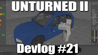 Unturned II - Поколение Автомобилей, Скрипты, Планы и прочее (Devlog #21)